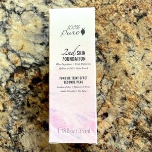 100% pure second skin foundation shade 4